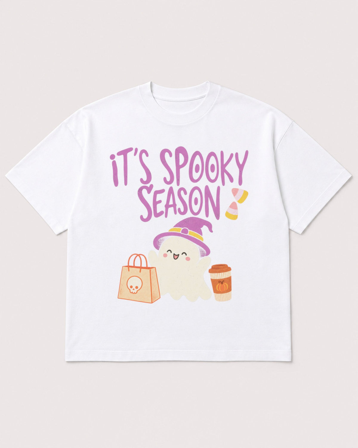 Mockup Boxy Heavyweight Tee White product