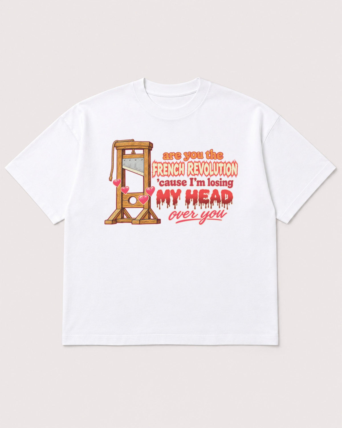 Mockup Boxy Heavyweight Tee White product