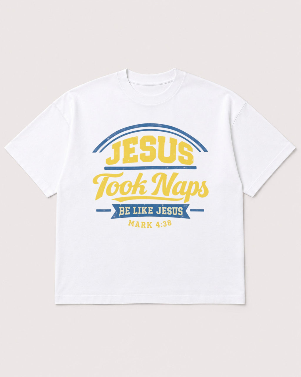 Mockup Boxy Heavyweight Tee White product