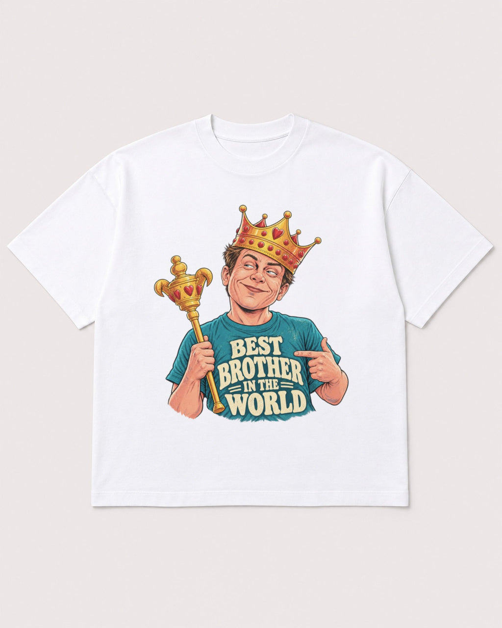 Mockup Boxy Heavyweight Tee White product
