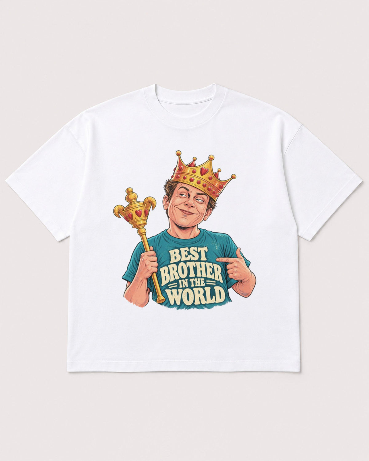 Mockup Boxy Heavyweight Tee White product