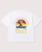 Mockup Boxy Heavyweight Tee White product