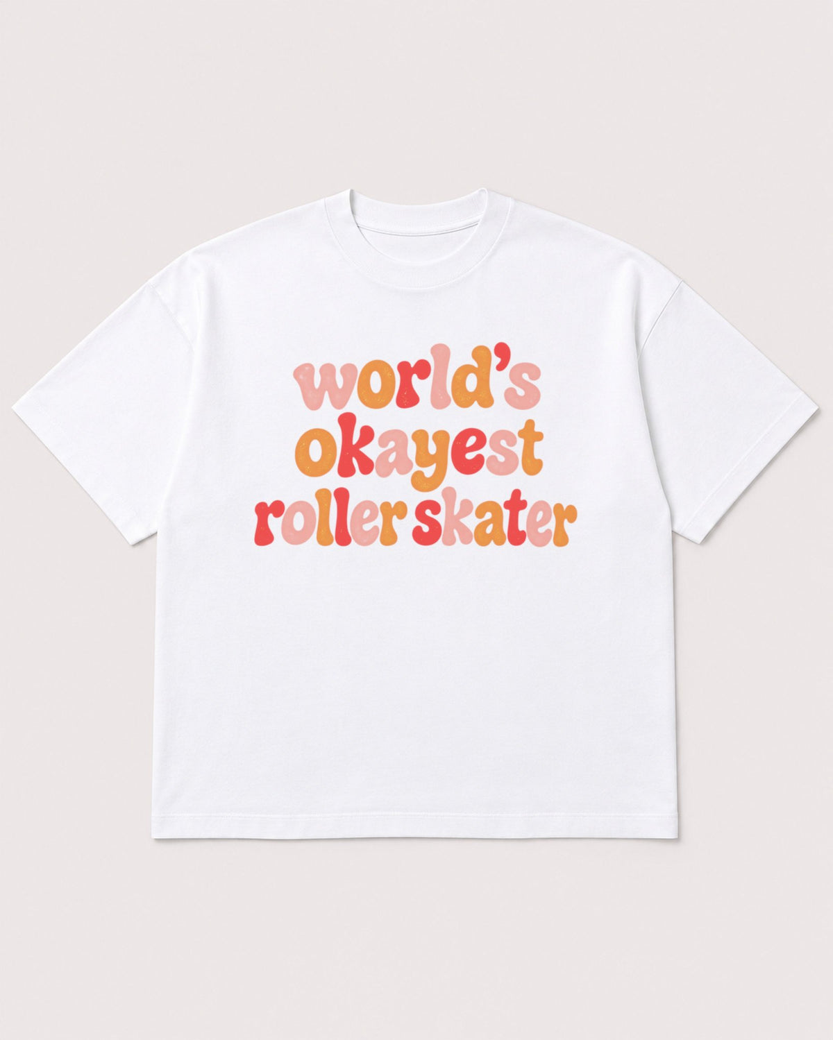 Mockup Boxy Heavyweight Tee White product
