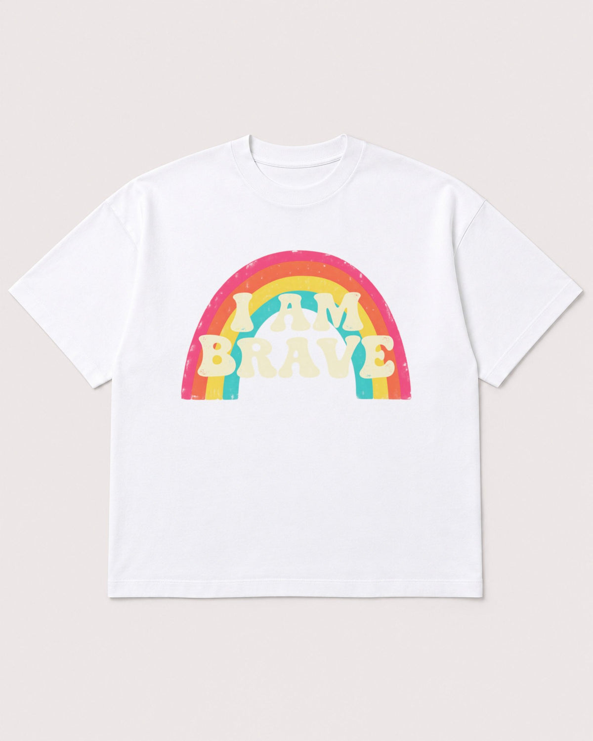 Mockup Boxy Heavyweight Tee White product