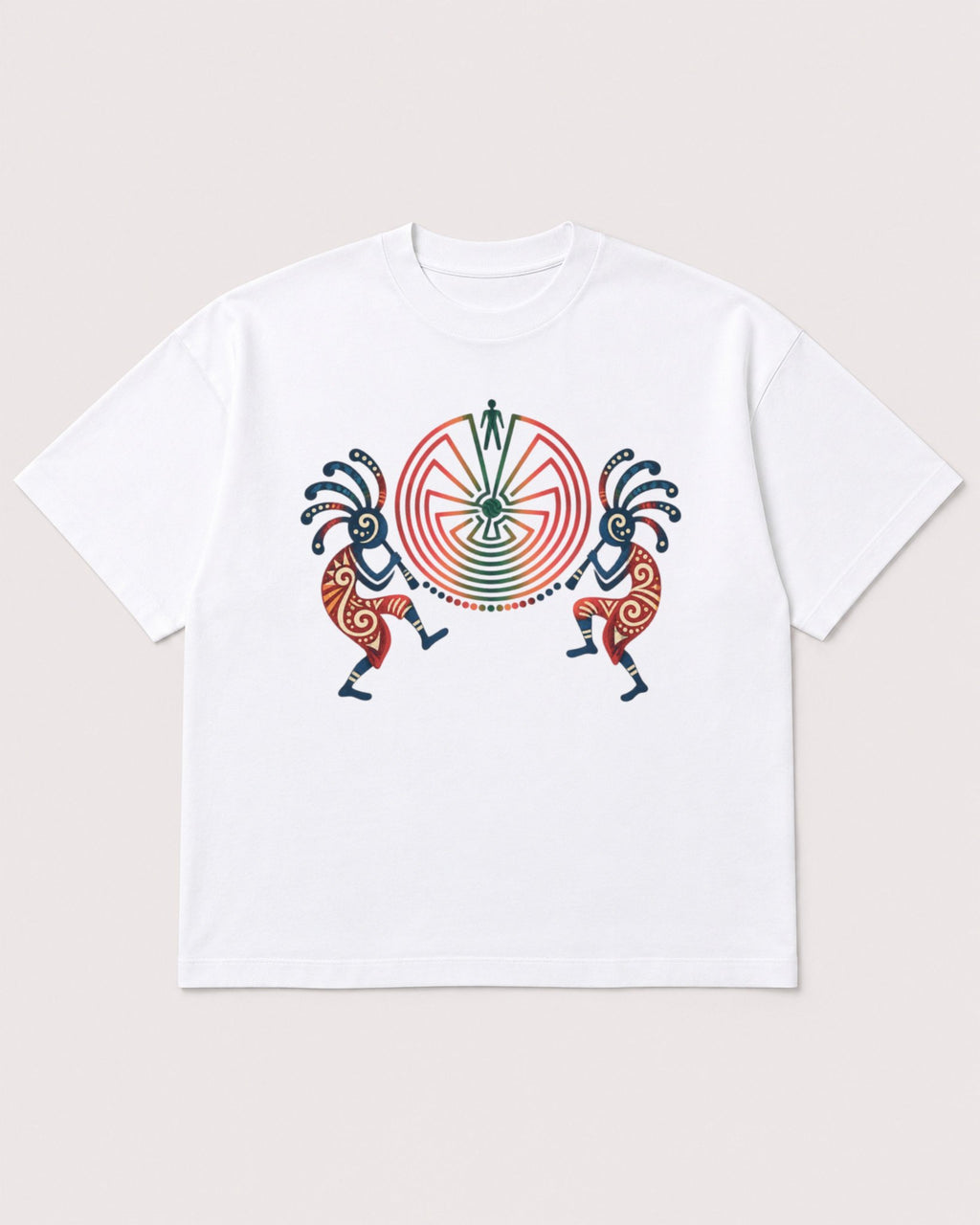 Mockup Boxy Heavyweight Tee White product