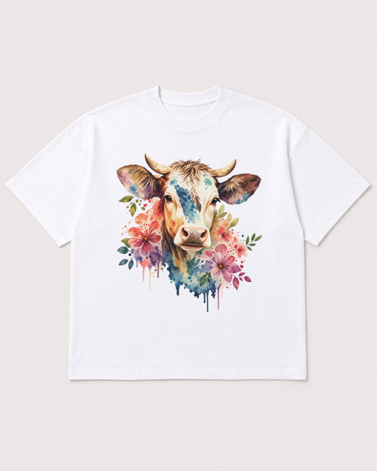Mockup Boxy Heavyweight Tee White product