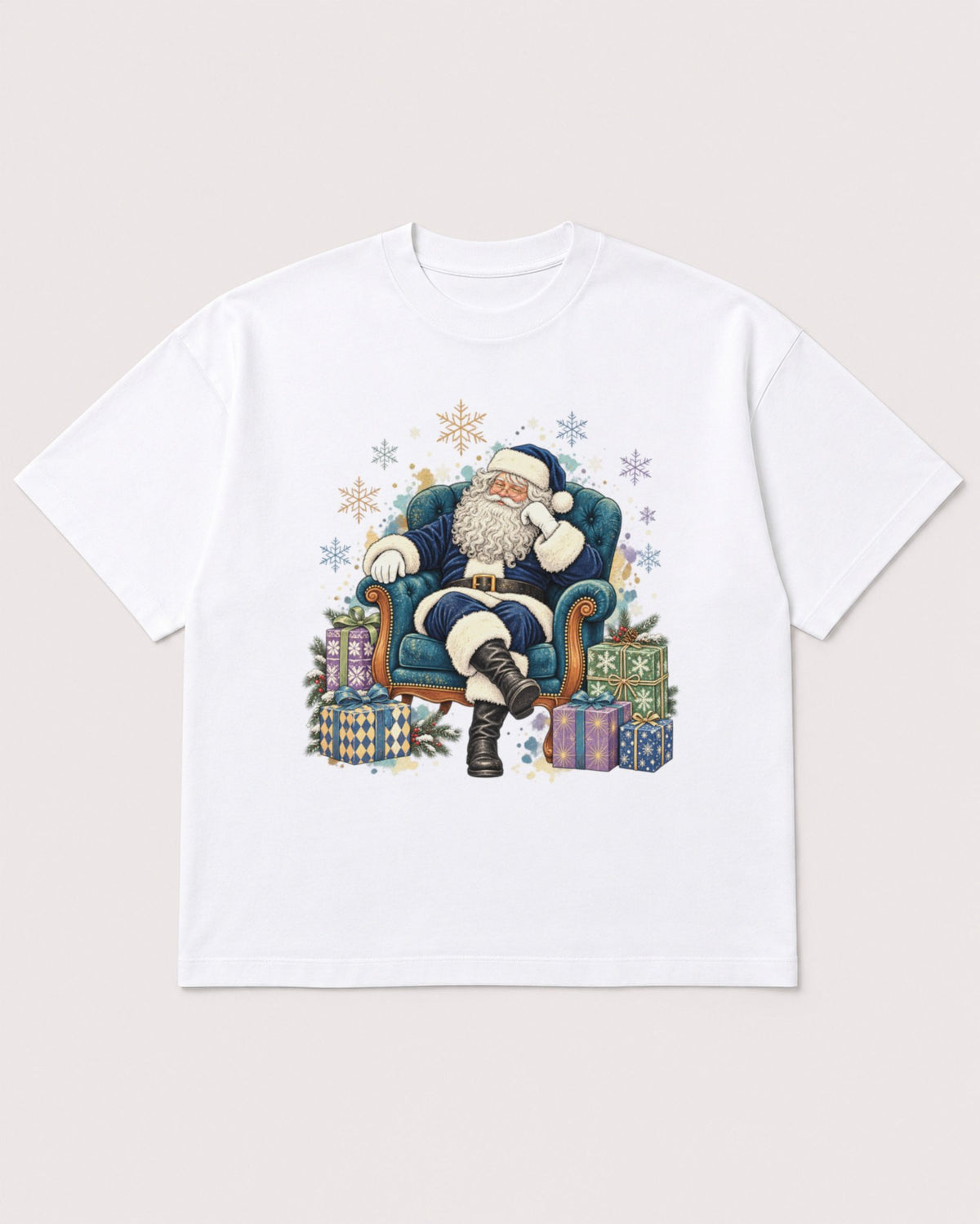 Mockup Boxy Heavyweight Tee White product