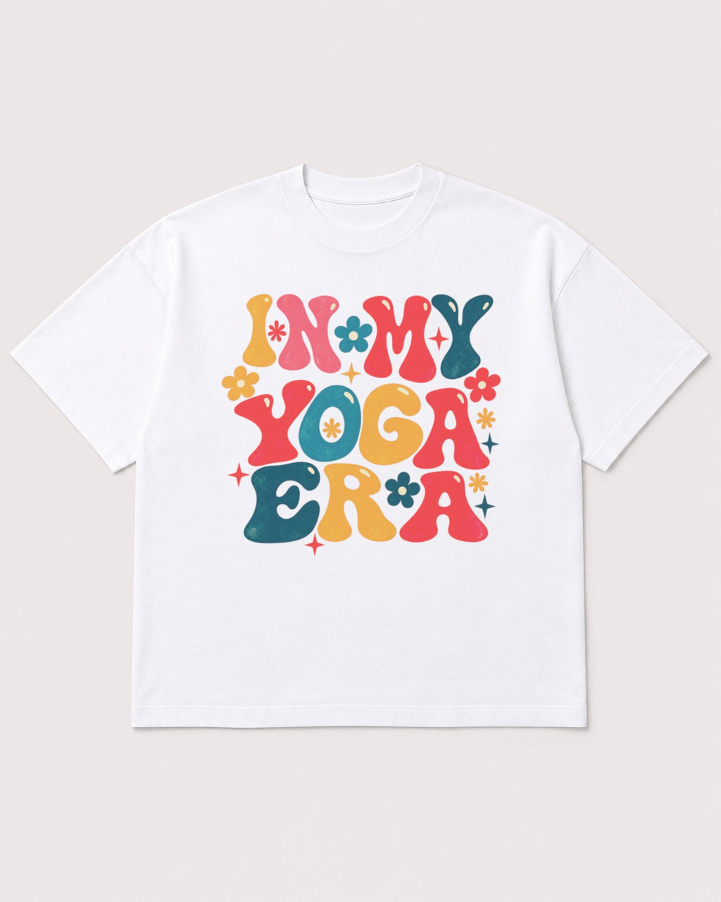 Mockup Boxy Heavyweight Tee White product