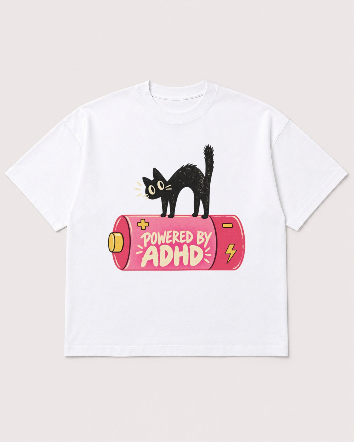 Mockup Boxy Heavyweight Tee White product