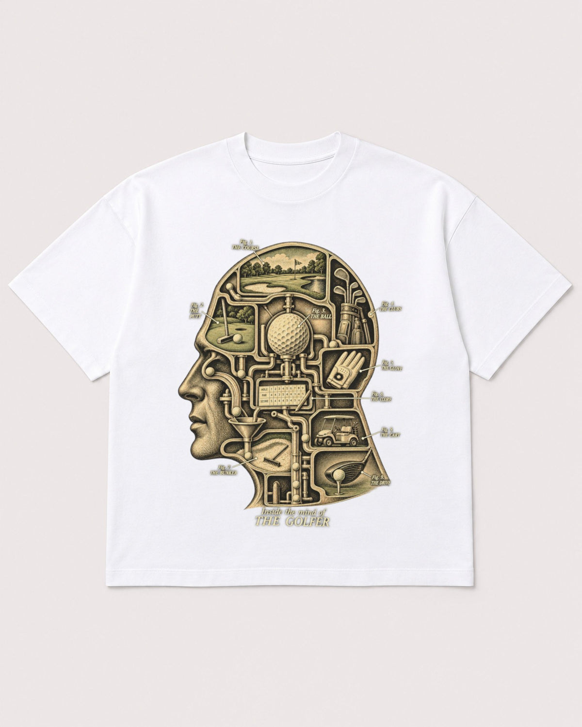 Mockup Boxy Heavyweight Tee White product