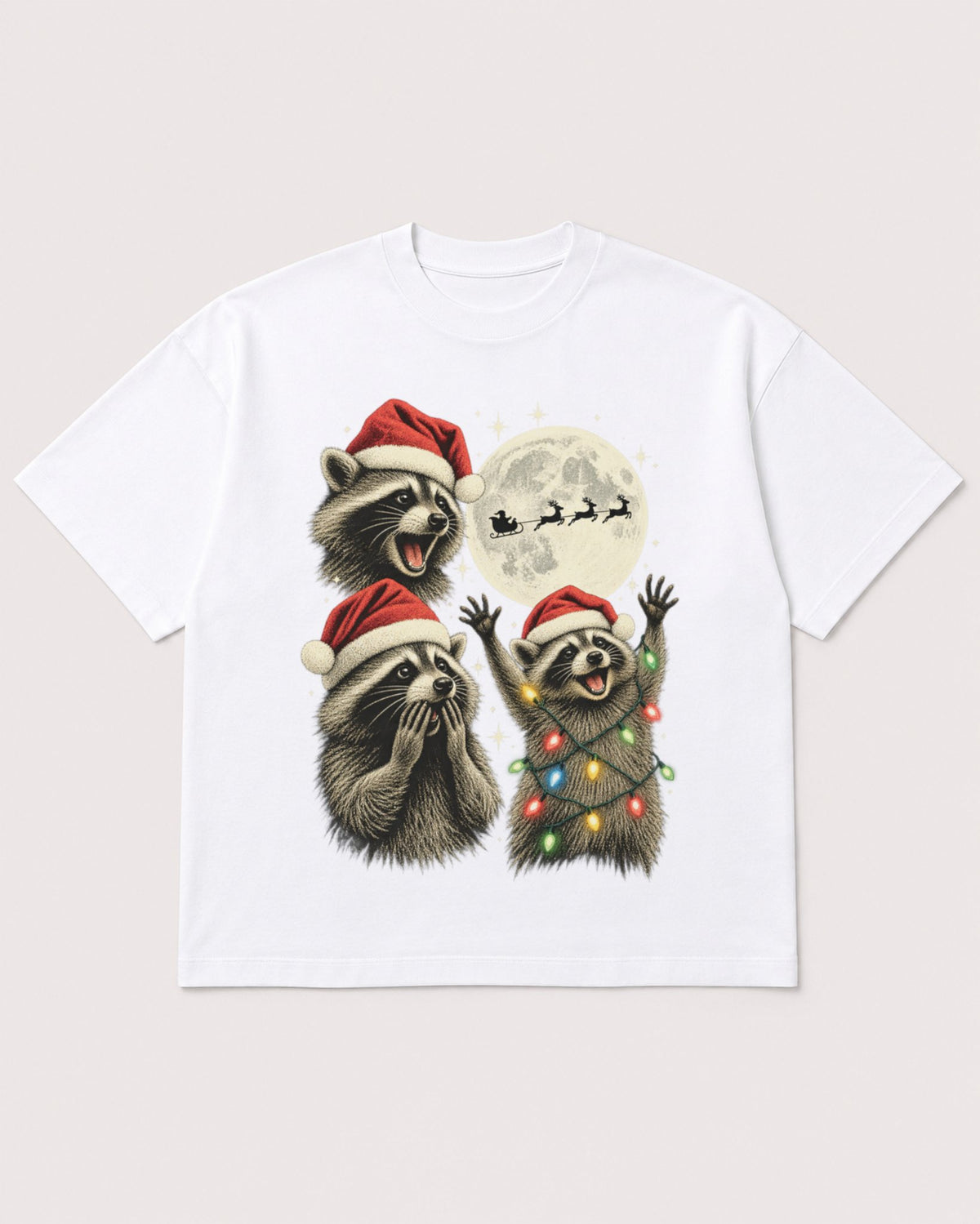 Mockup Boxy Heavyweight Tee White product