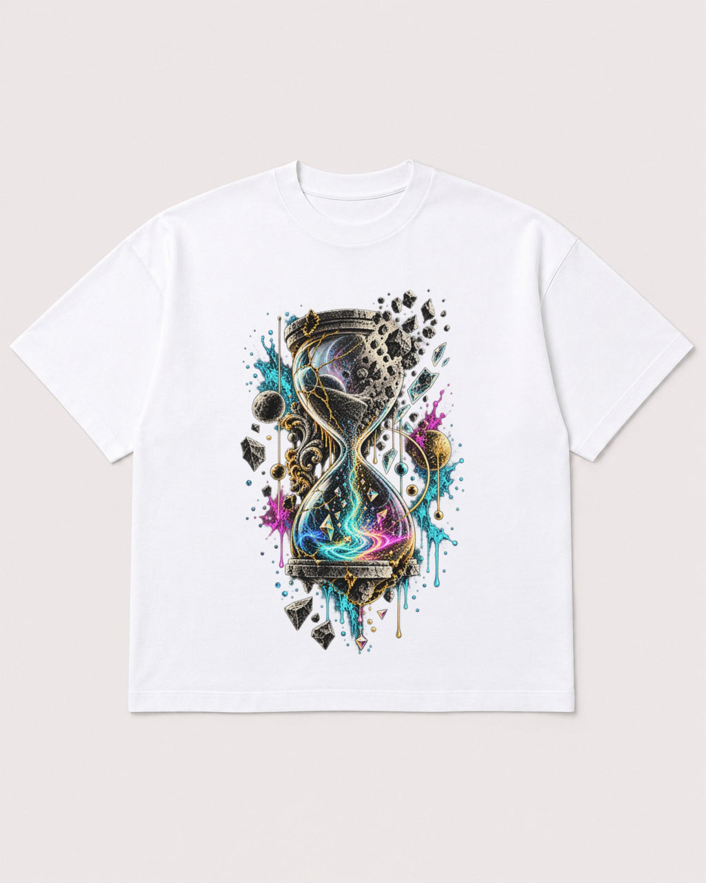 Mockup Boxy Heavyweight Tee White product