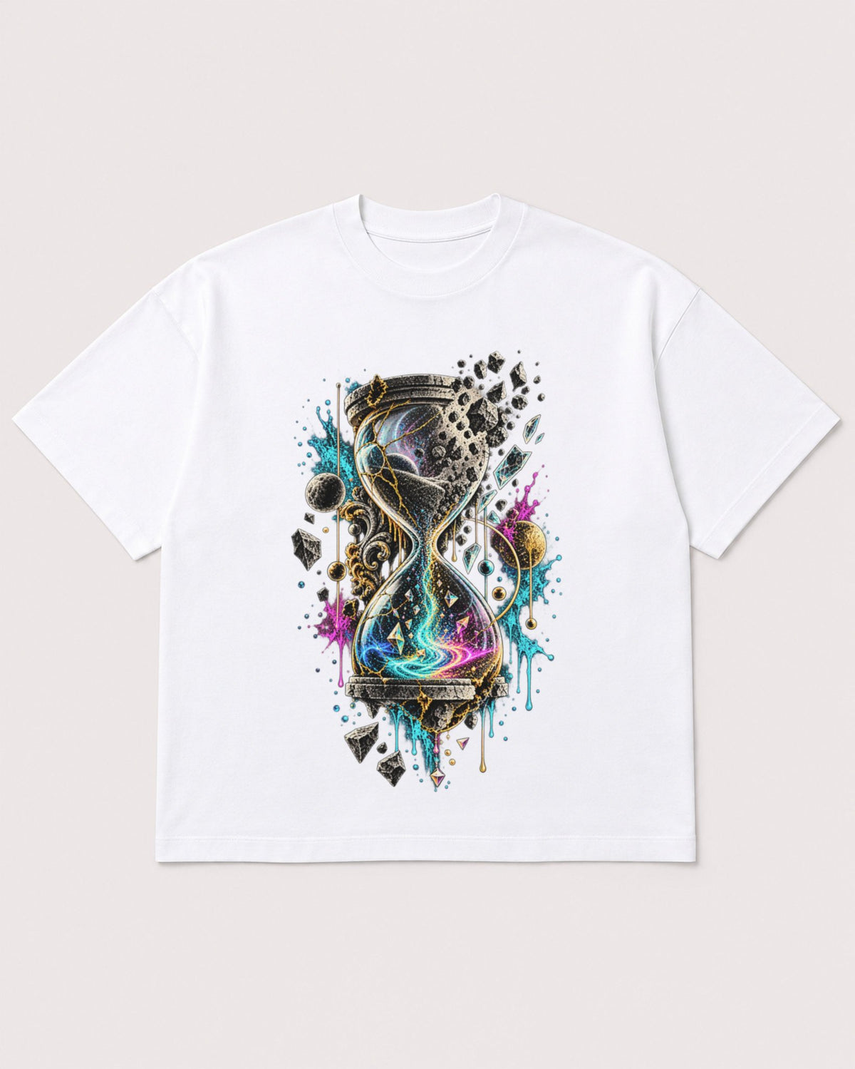 Mockup Boxy Heavyweight Tee White product