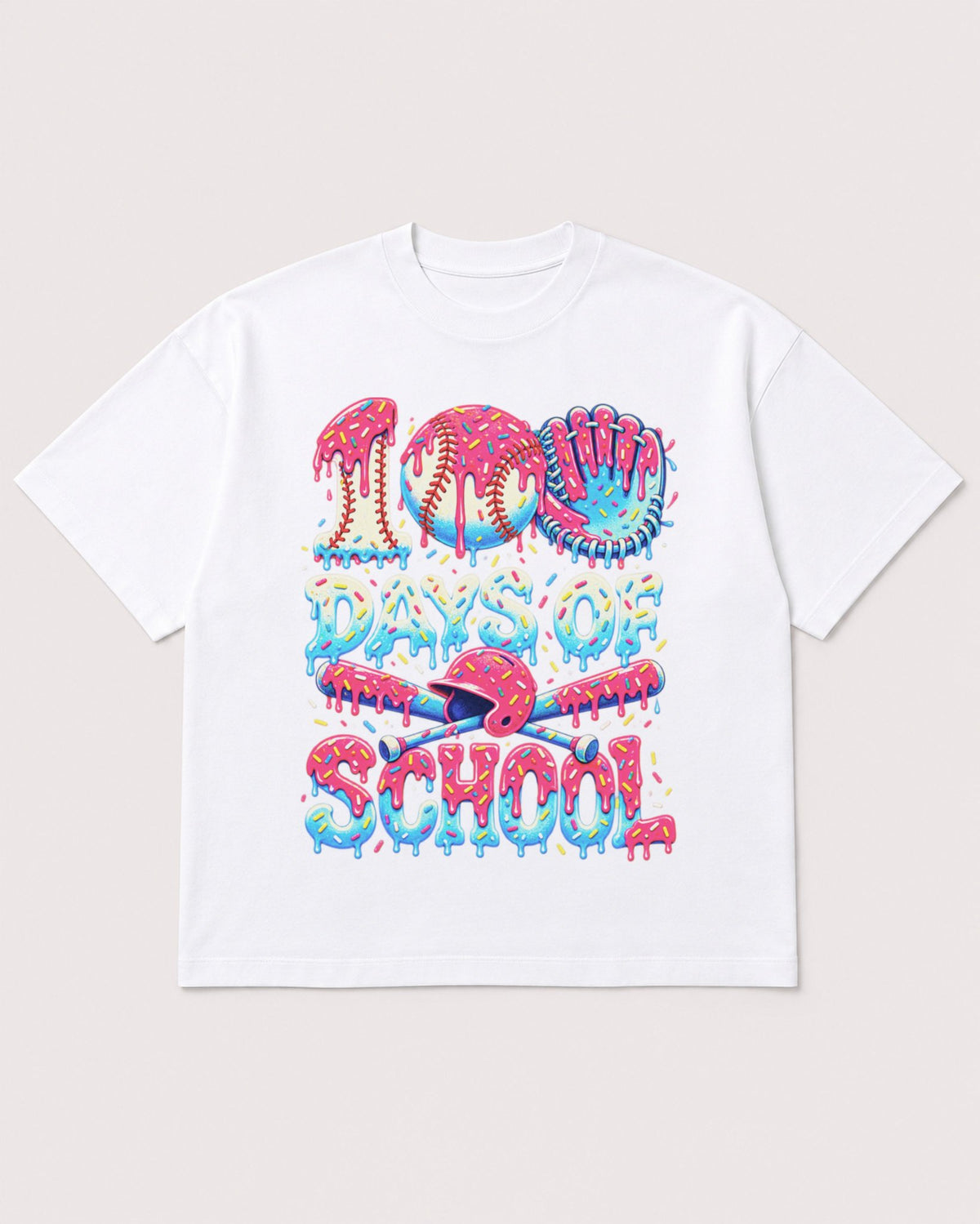 Mockup Boxy Heavyweight Tee White product