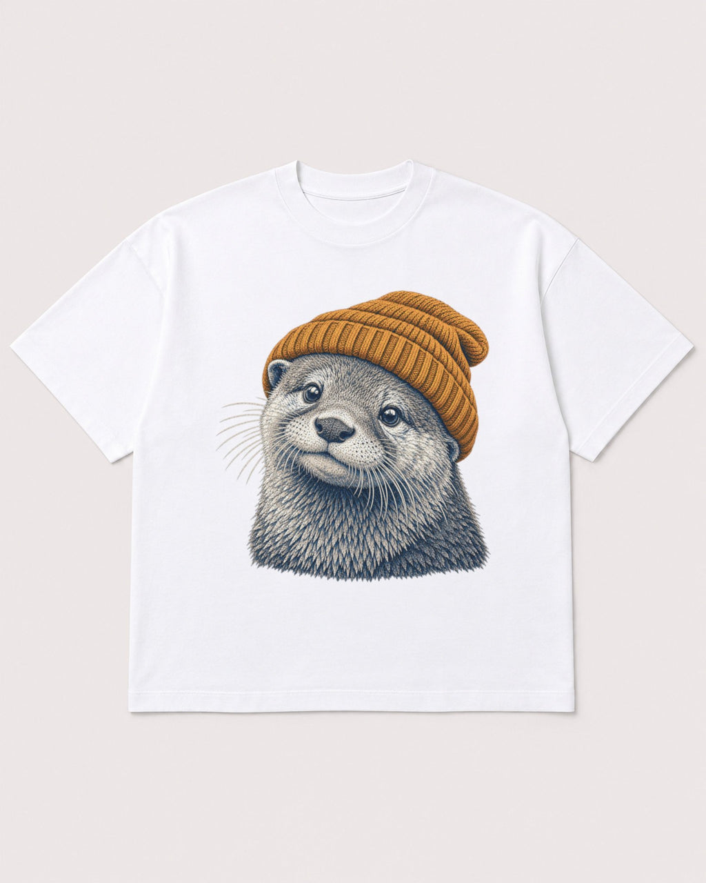 Mockup Boxy Heavyweight Tee White product