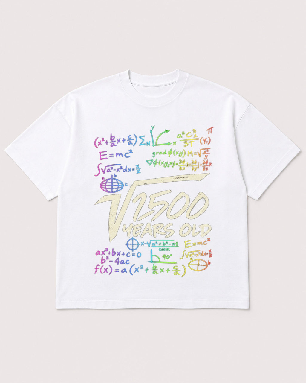 Mockup Boxy Heavyweight Tee White product