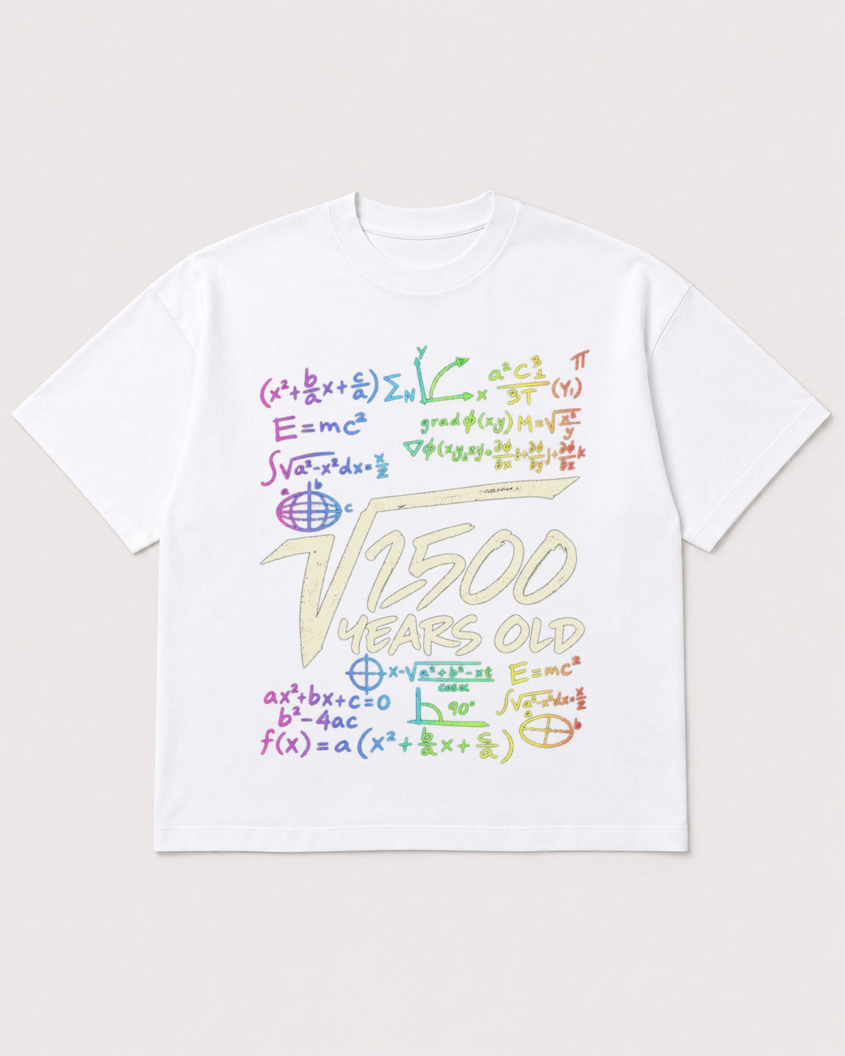 Mockup Boxy Heavyweight Tee White product