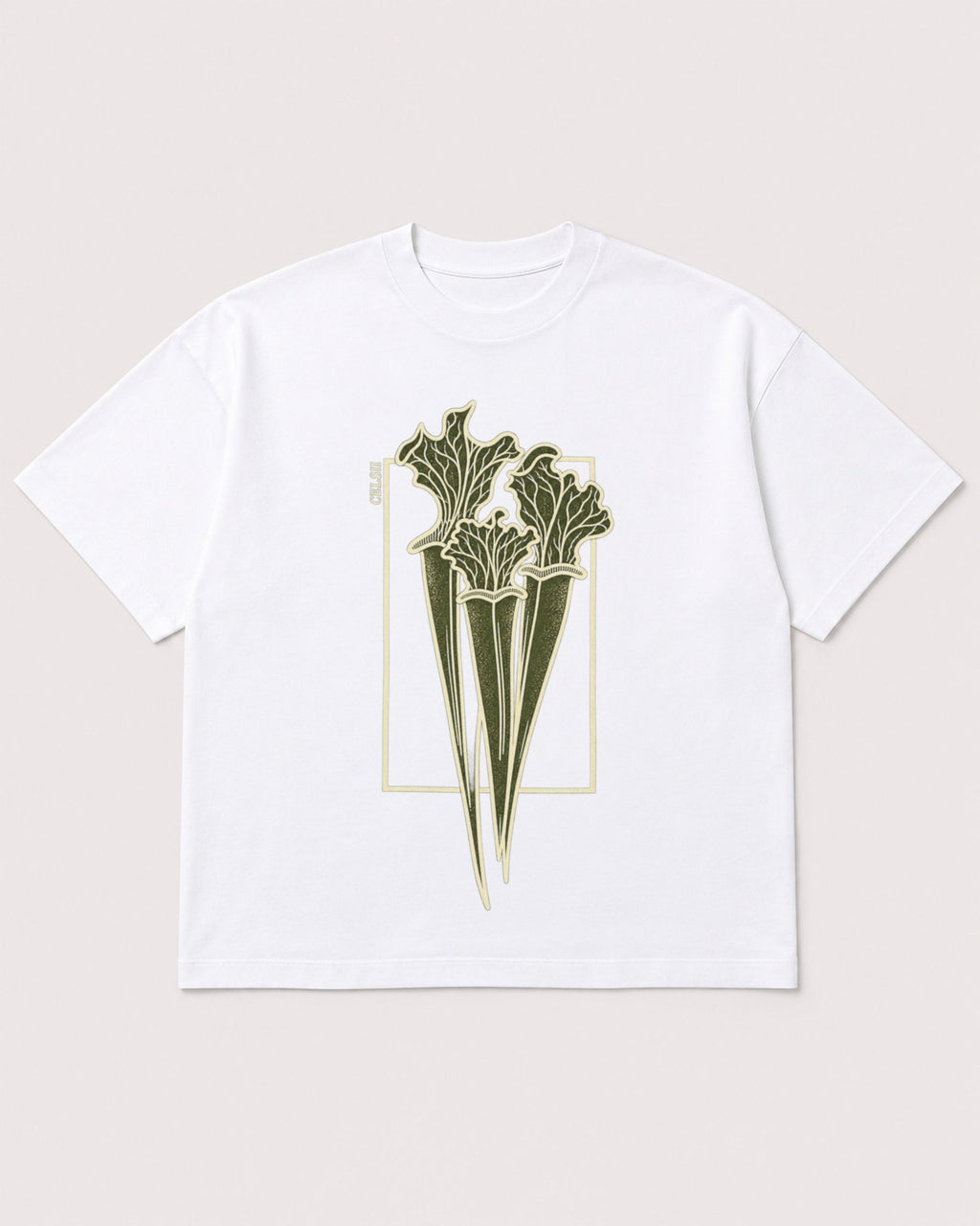 Mockup Boxy Heavyweight Tee White product