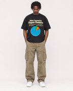 Mockup Boxy Heavyweight Tee Black male full-body 04