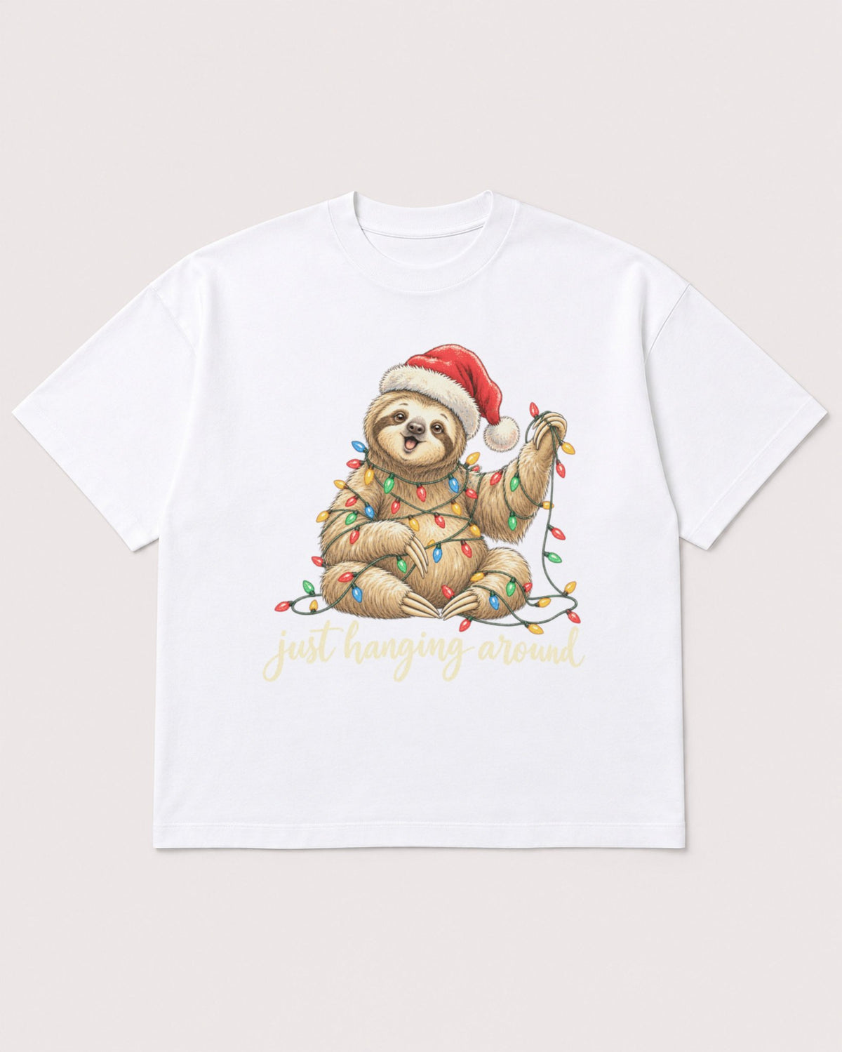 Mockup Boxy Heavyweight Tee White product