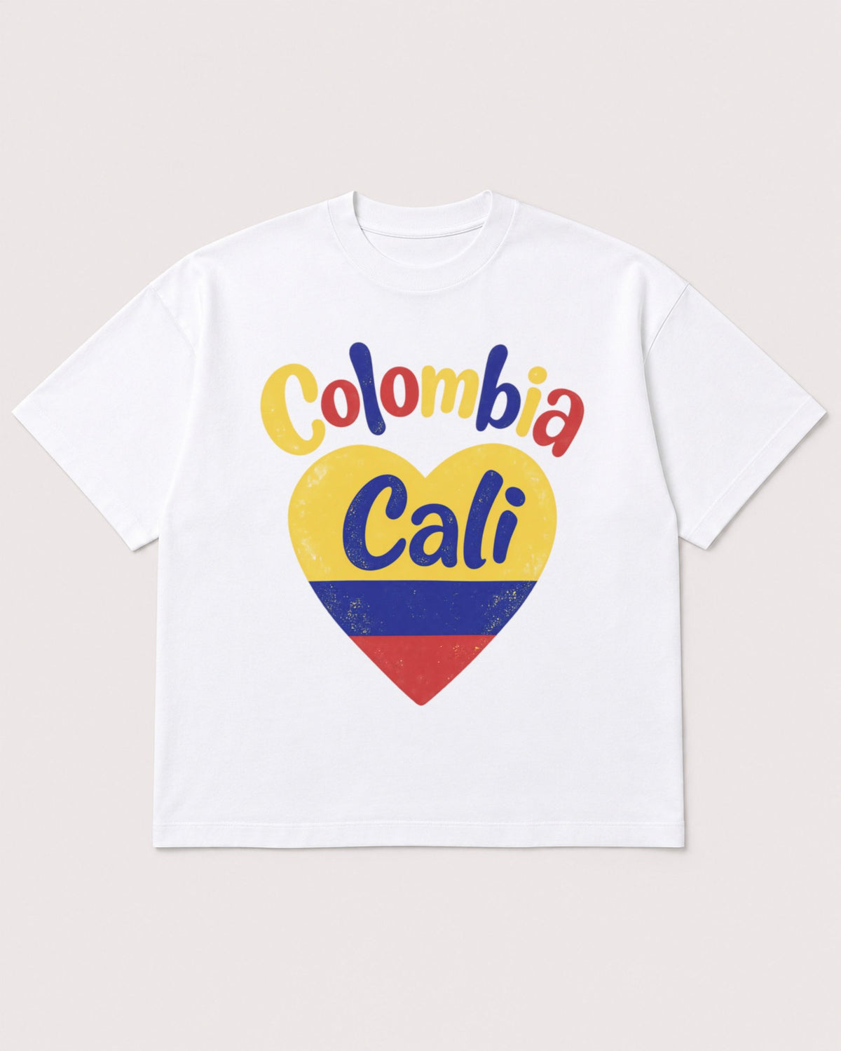 Mockup Boxy Heavyweight Tee White product