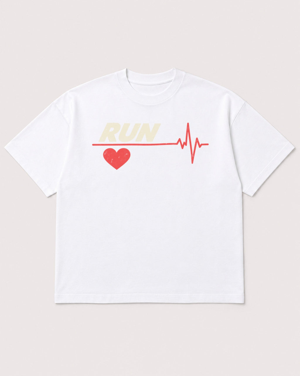 Mockup Boxy Heavyweight Tee White product