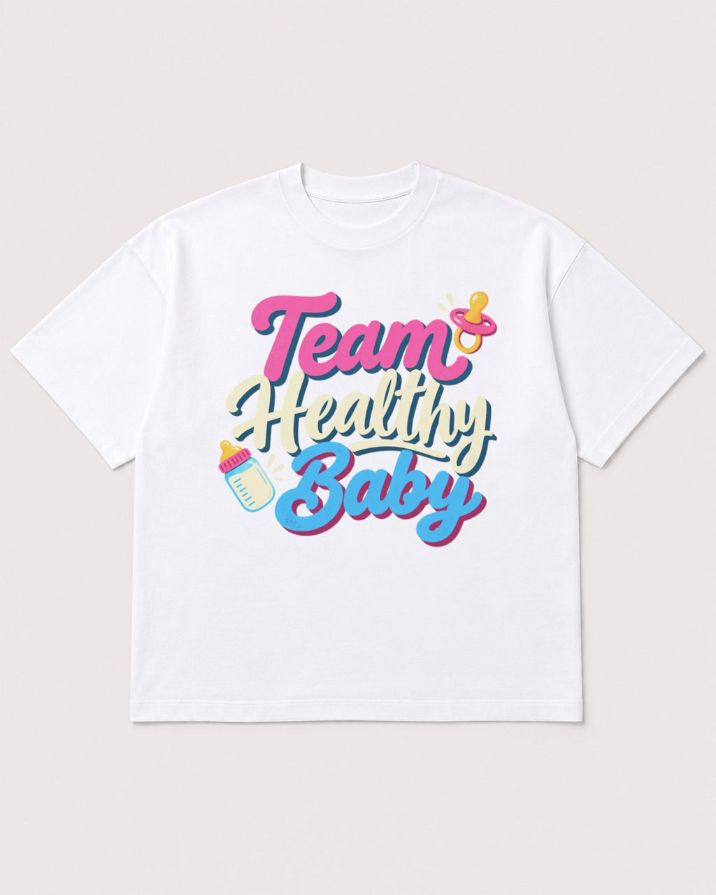 Mockup Boxy Heavyweight Tee White product