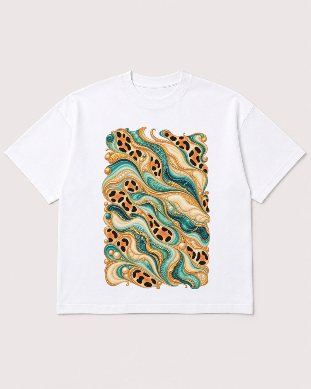 Mockup Boxy Heavyweight Tee White product
