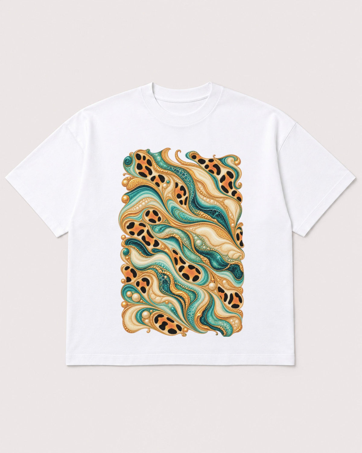 Mockup Boxy Heavyweight Tee White product