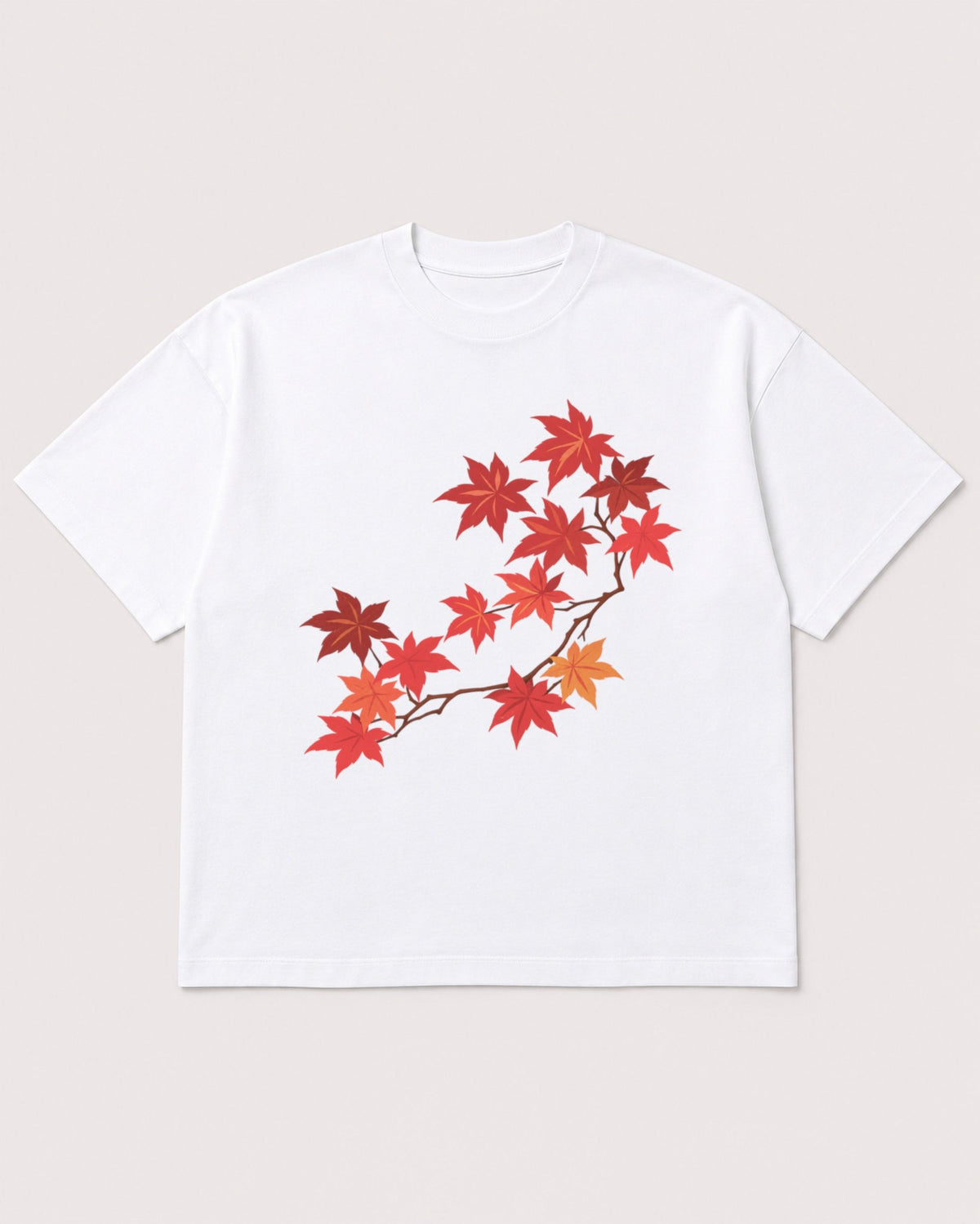 Mockup Boxy Heavyweight Tee White product