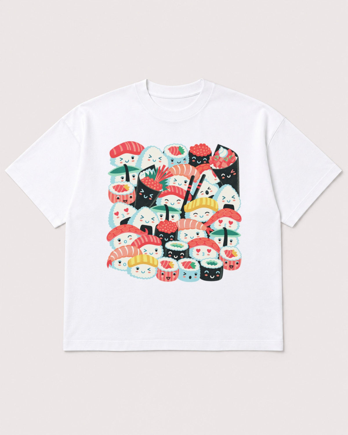 Mockup Boxy Heavyweight Tee White product