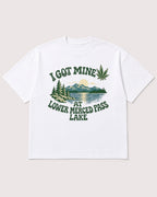 Mockup Boxy Heavyweight Tee White product