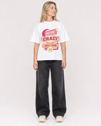 Mockup Boxy Heavyweight Tee White female full-body 08