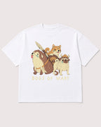 Mockup Boxy Heavyweight Tee White product