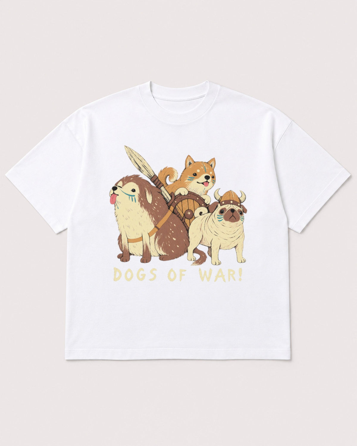 Mockup Boxy Heavyweight Tee White product
