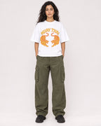 Mockup Boxy Heavyweight Tee White female full-body 07