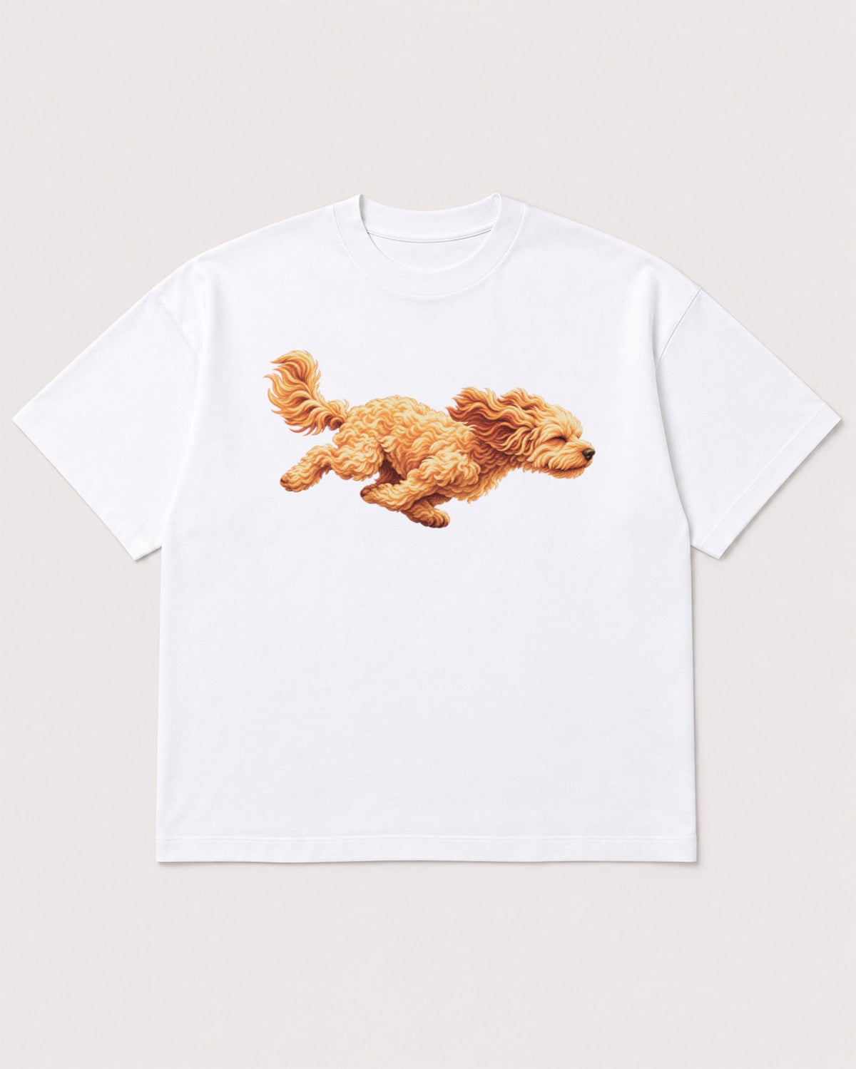 Mockup Boxy Heavyweight Tee White product