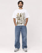 Mockup Boxy Heavyweight Tee White male full-body 17