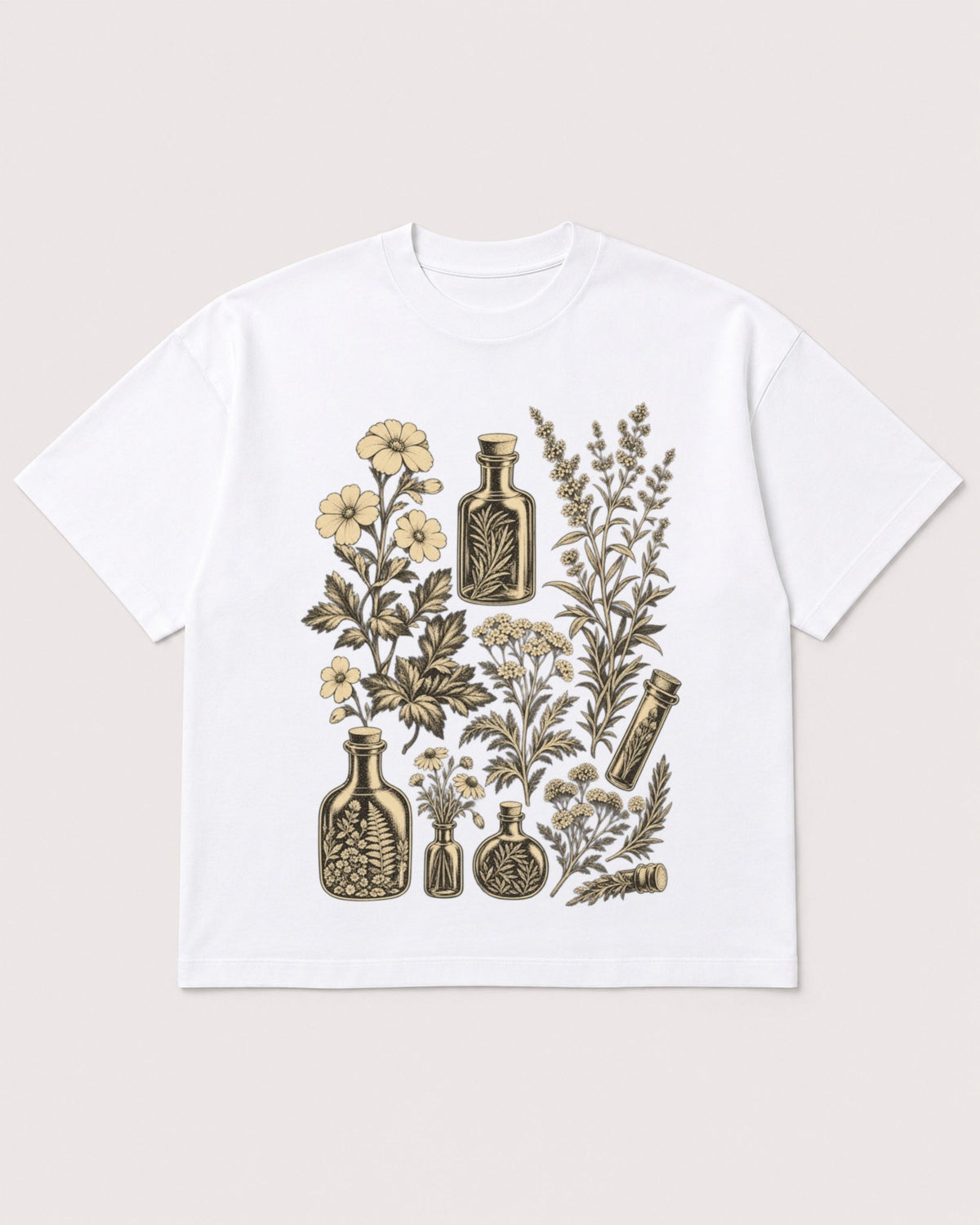 Mockup Boxy Heavyweight Tee White product