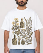 Mockup Boxy Heavyweight Tee White male close-up 17