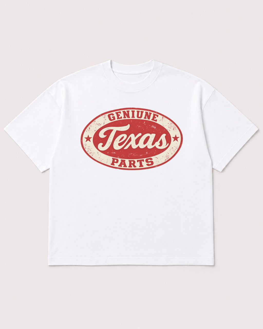 Mockup Boxy Heavyweight Tee White product