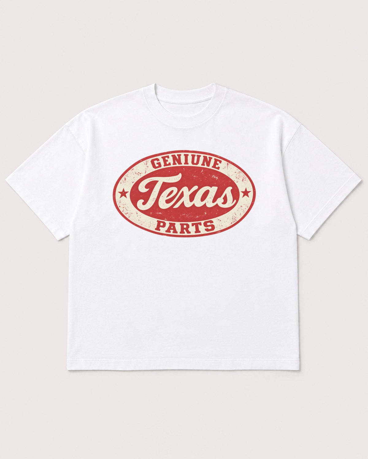 Mockup Boxy Heavyweight Tee White product