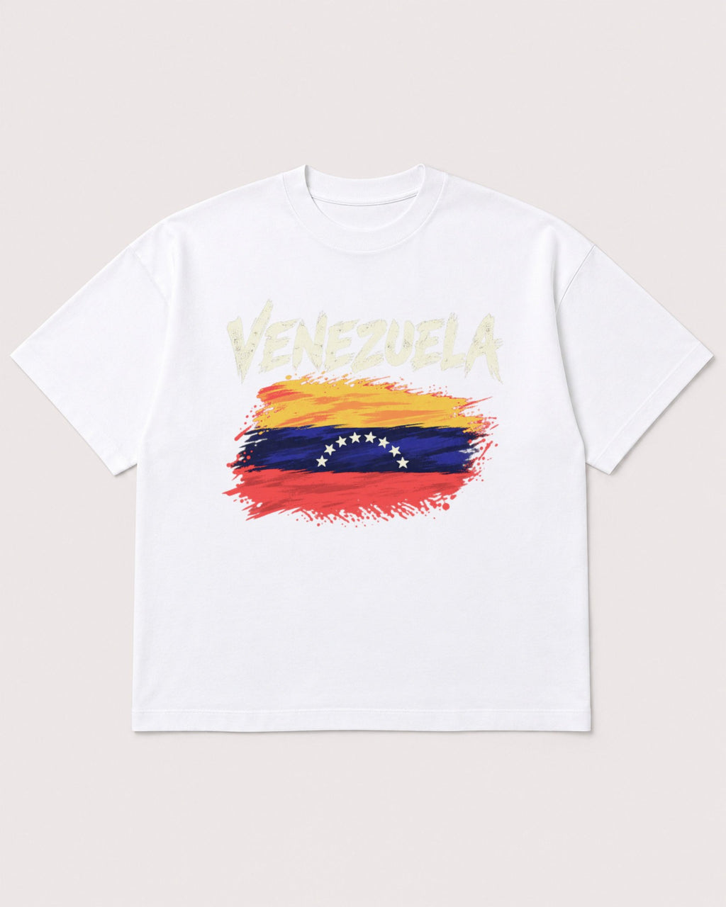 Mockup Boxy Heavyweight Tee White product
