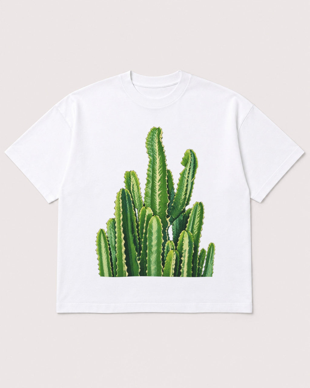 Mockup Boxy Heavyweight Tee White product