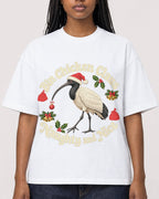 Mockup Boxy Heavyweight Tee White female close-up 04