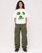 Mockup Boxy Heavyweight Tee White female full-body 07
