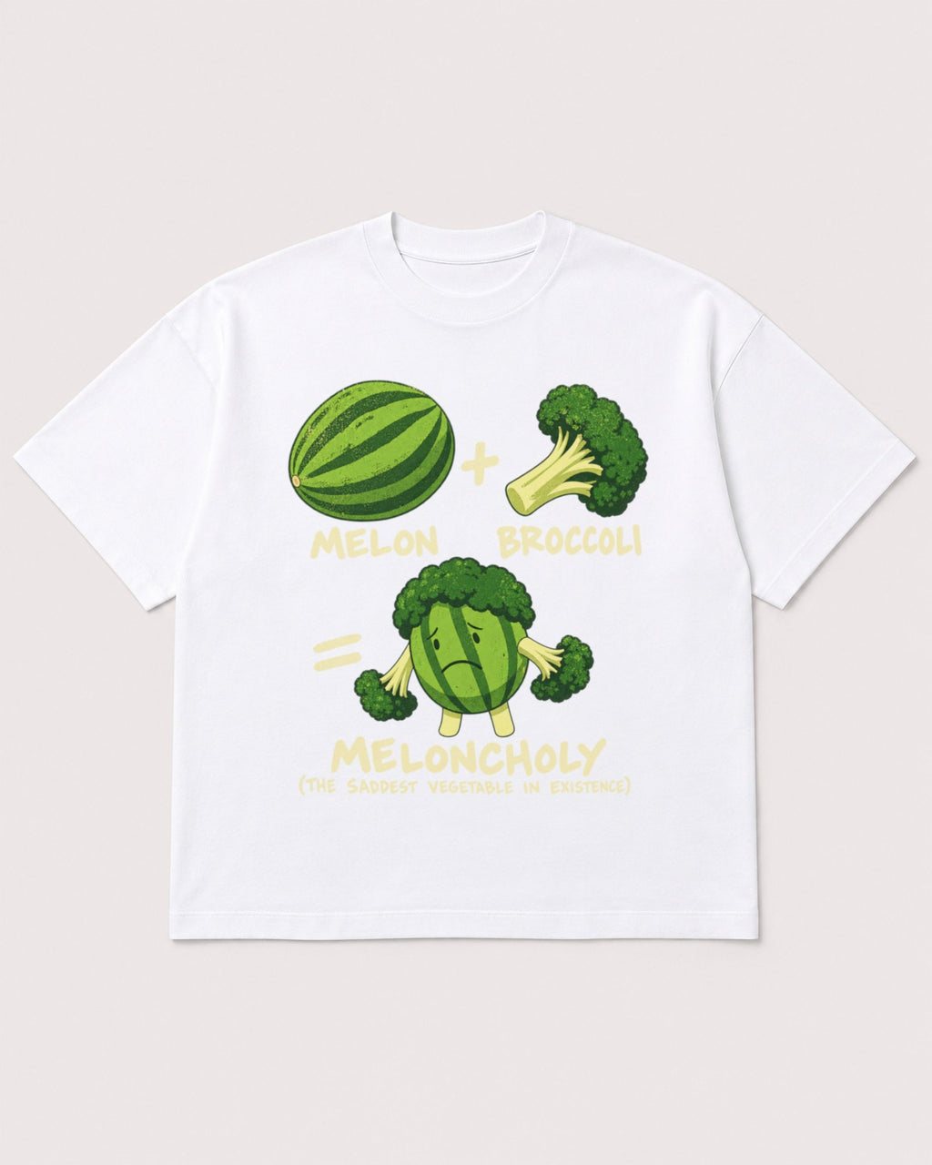 Mockup Boxy Heavyweight Tee White product
