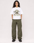 Mockup Boxy Heavyweight Tee White female full-body 07