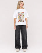 Mockup Boxy Heavyweight Tee White female full-body 08