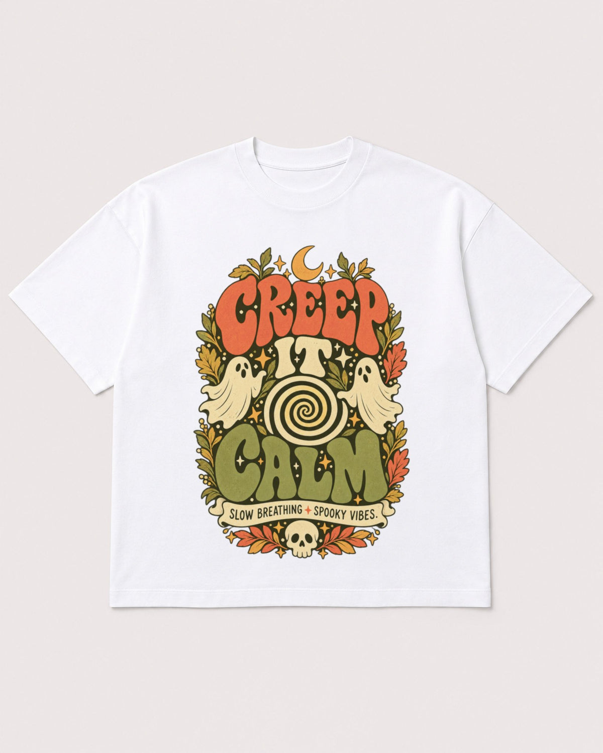 Mockup Boxy Heavyweight Tee White product
